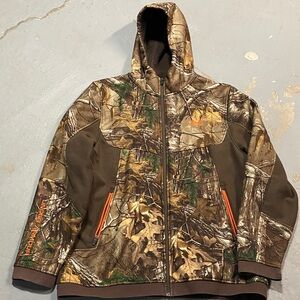Under Armour Camo Hunting Zip Hoodie Jacket